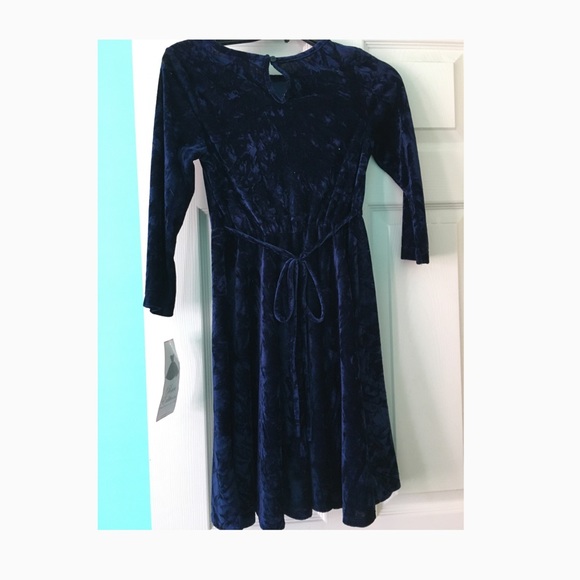 Velvet, Navy Dress- Never worn, with tag! - Picture 2 of 3